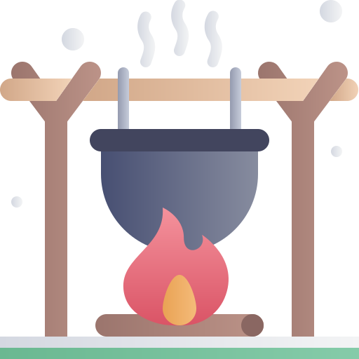 Campfire Generic Flat Gradient icon