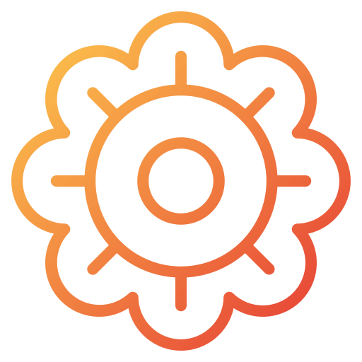 Sunflower Generic Gradient icon