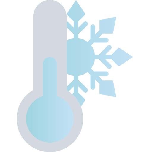 frío Generic Flat Gradient icono