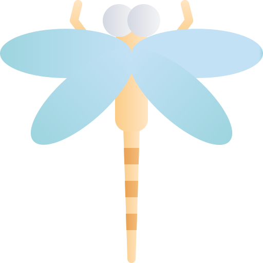 libélula Generic Flat Gradient icono