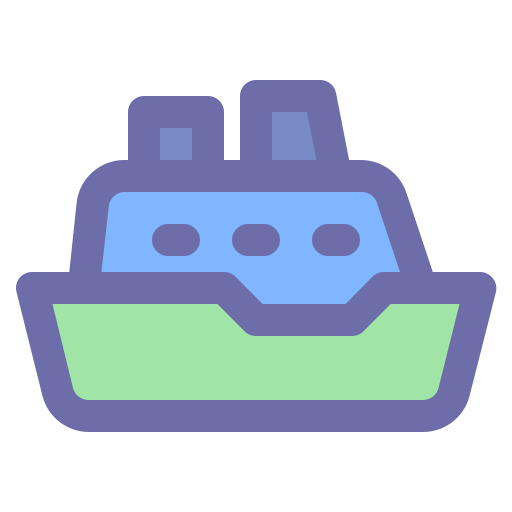 Cruise ship Generic Outline Color icon