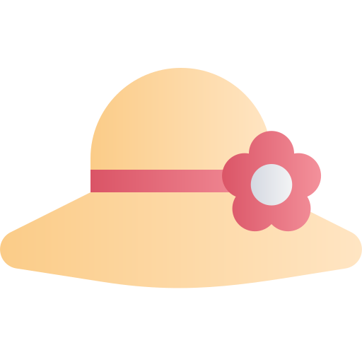 sombrero para el sol Generic Flat Gradient icono