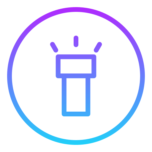 taschenlampe Generic Gradient icon