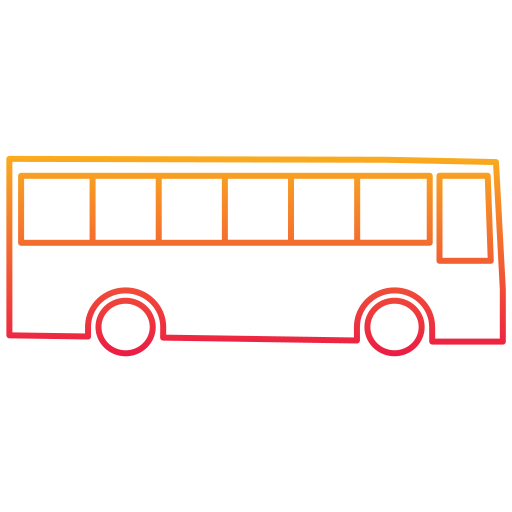 schoolbus Generic Gradient icoon