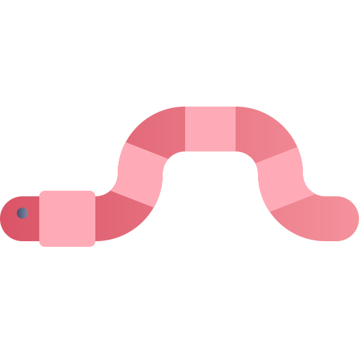 worm Generic Flat Gradient icoon