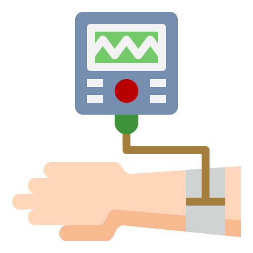 misuratore di pressione sanguigna Generic Flat icona