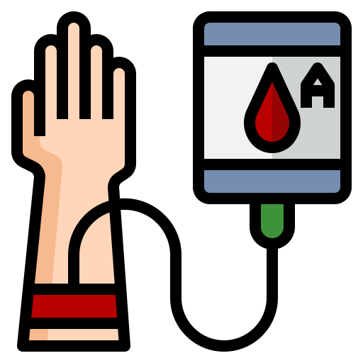 Переливание крови Generic Outline Color иконка