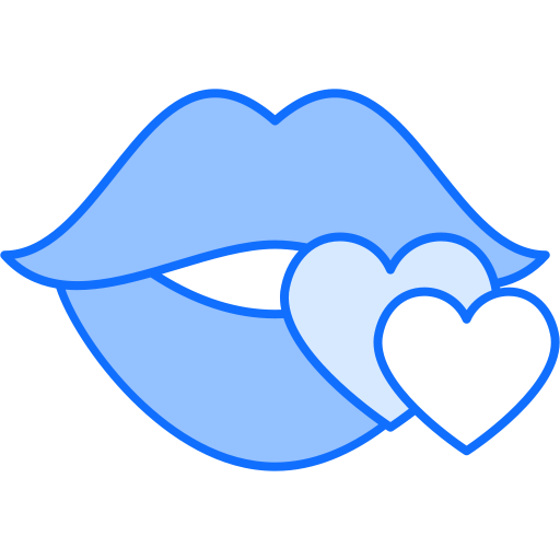 beso Generic Blue icono