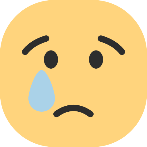 Crying Generic Flat icon