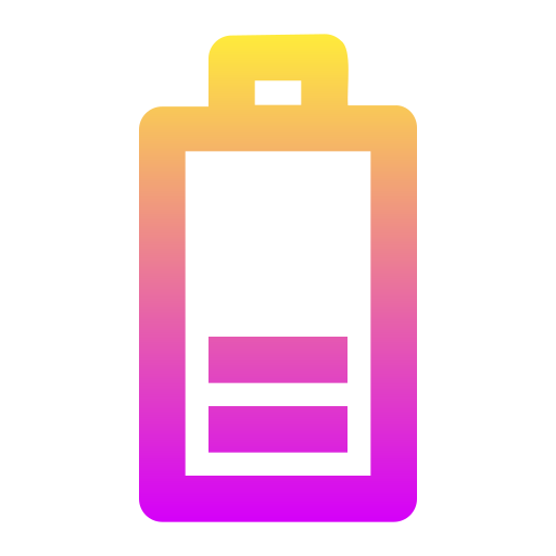 batterie Super Basic Rounded Gradient icon