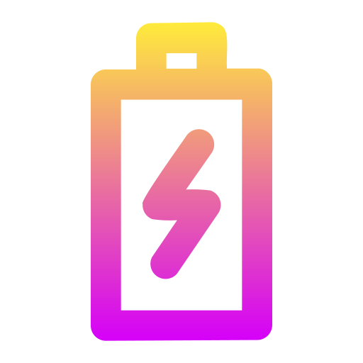 batterie Super Basic Rounded Gradient icon