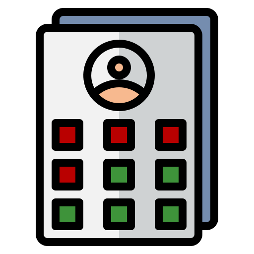 시간표 Generic Outline Color icon
