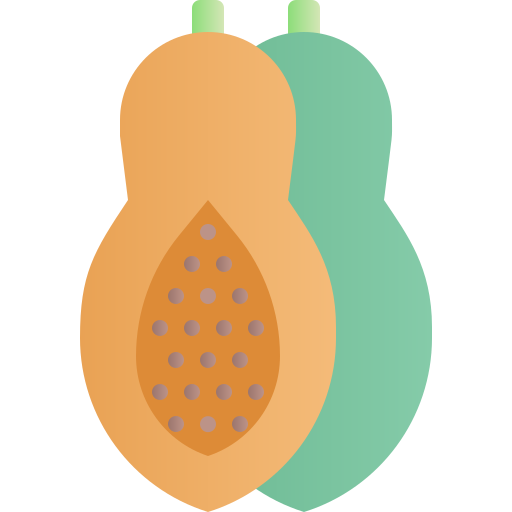 papaya Generic Flat Gradient icono