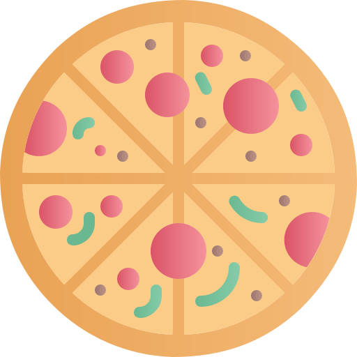 pizza Generic Flat Gradient icoon