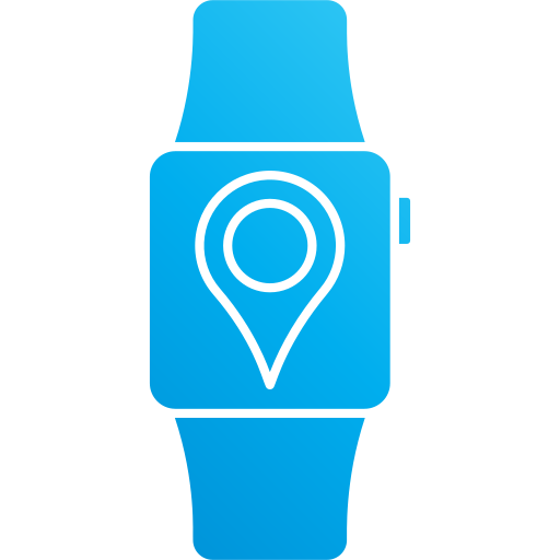 reloj inteligente Generic Flat Gradient icono