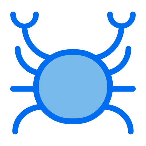 Crab Generic Blue icon