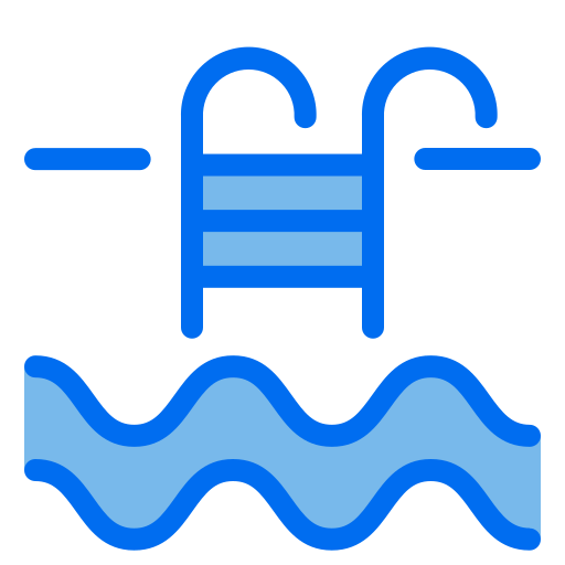 Swimming  pool Generic Blue icon