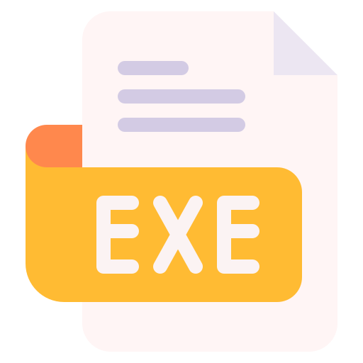 Exe Generic Flat icon