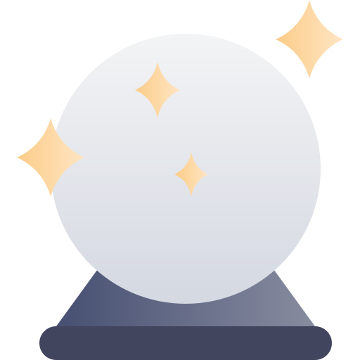 Crystal ball Generic Flat Gradient icon