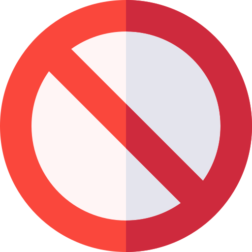zakaz Basic Straight Flat ikona