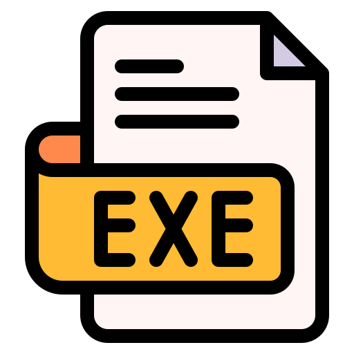 exe Generic Outline Color icon
