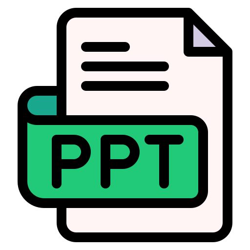 Ppt Generic Outline Color icon