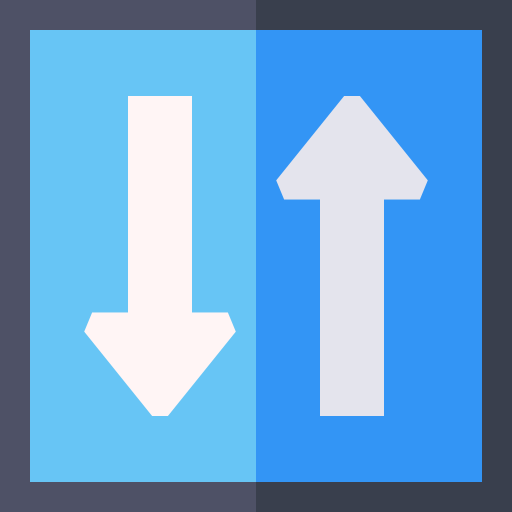 dwukierunkowy Basic Straight Flat ikona
