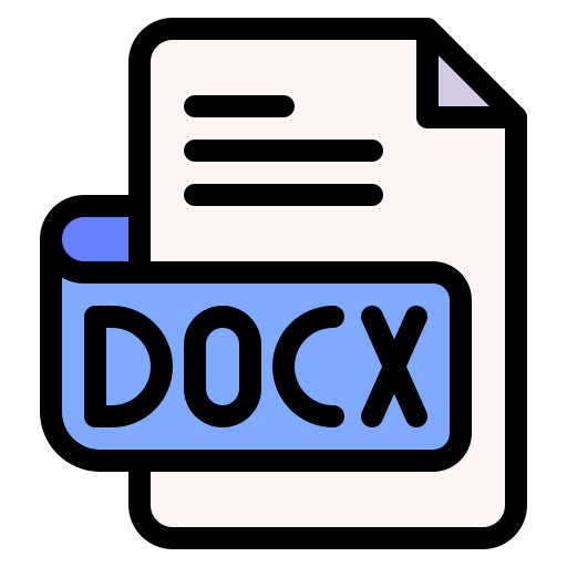docx Generic Outline Color icono