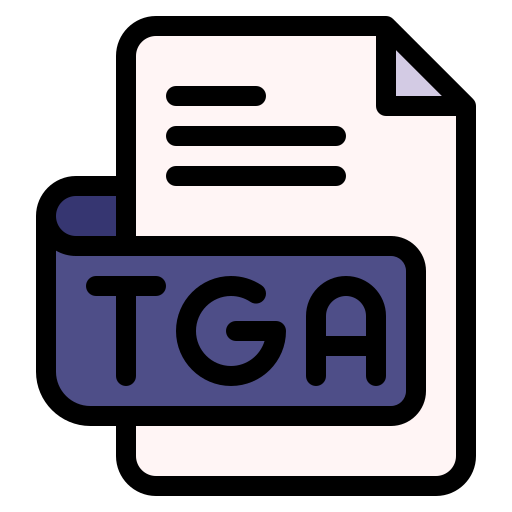 tga Generic Outline Color icona