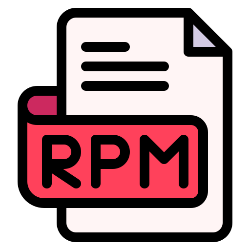 rpm Generic Outline Color icon
