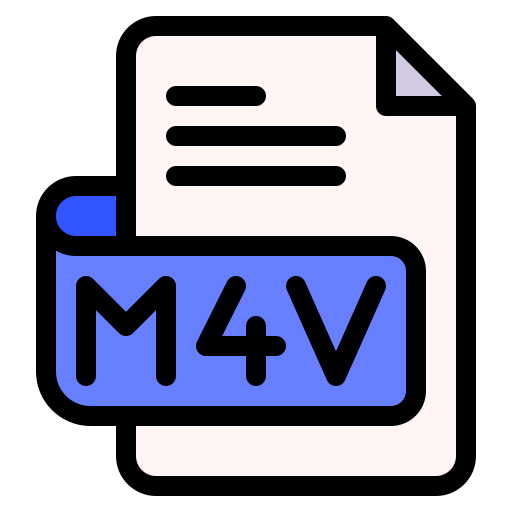 m4v Generic Outline Color icon