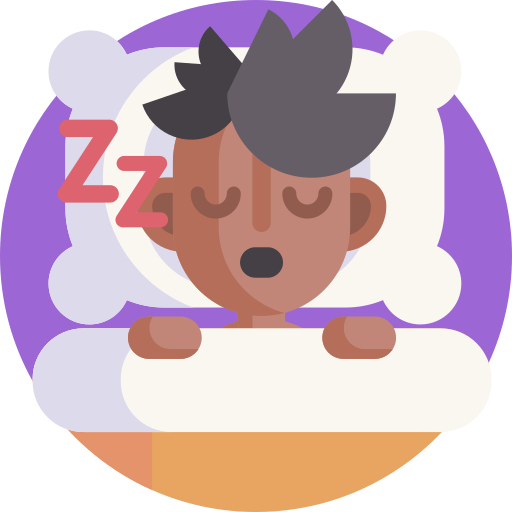 Sleep Detailed Flat Circular Flat icon