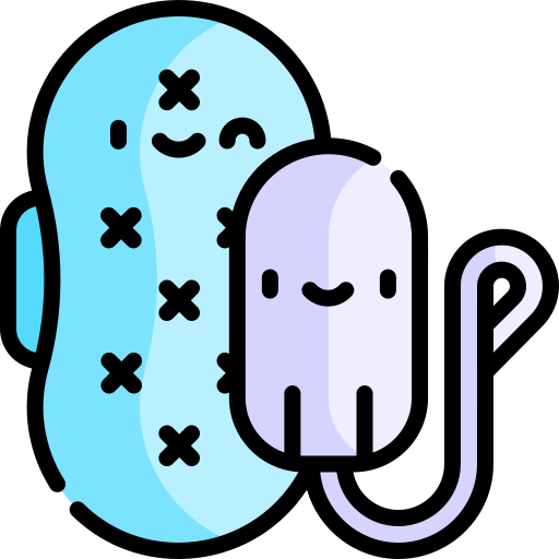 Hygiene products Kawaii Lineal color icon