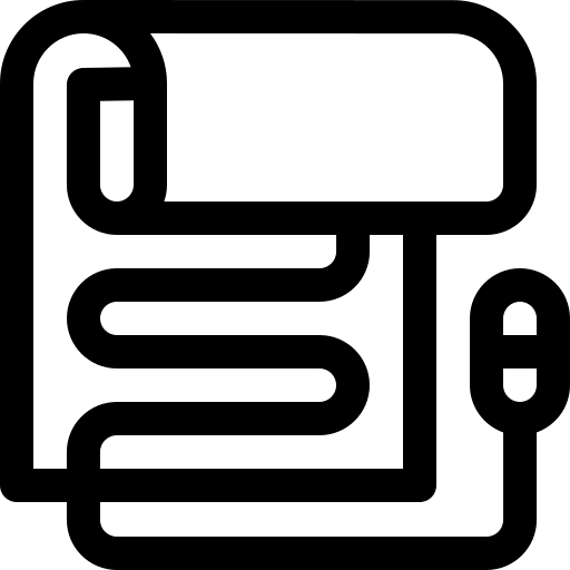 koc elektryczny Basic Rounded Lineal ikona