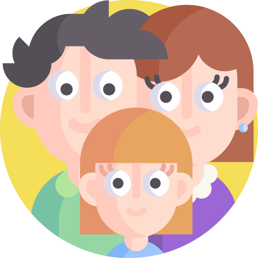 Parents Detailed Flat Circular Flat icon