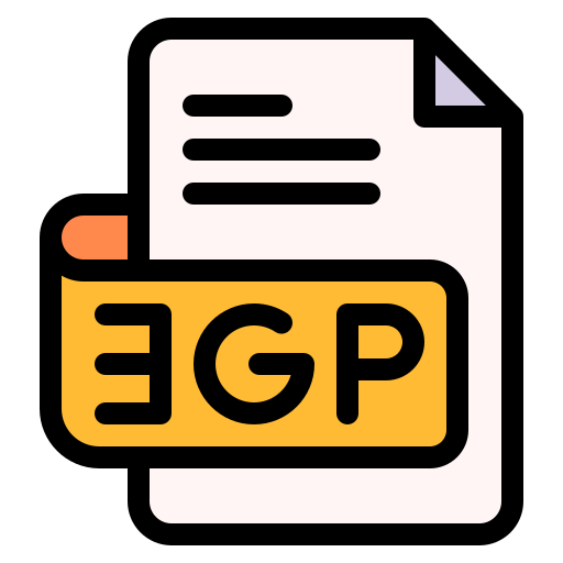 3gp Generic Outline Color icono