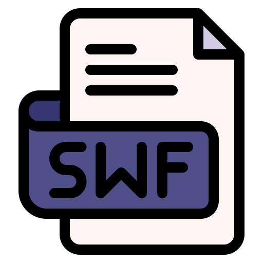 swf Generic Outline Color icona