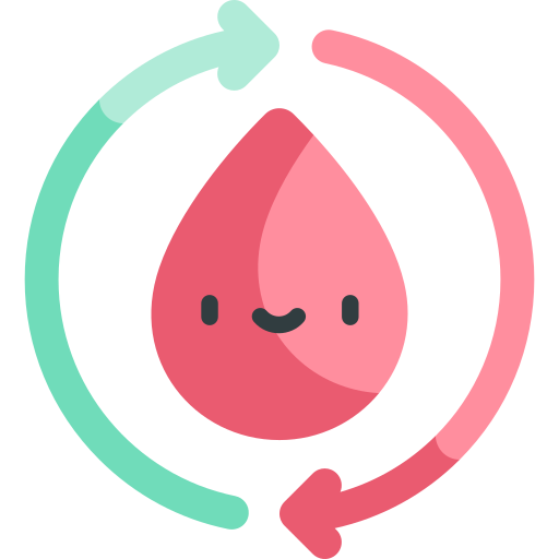 Menstruation Kawaii Flat icon