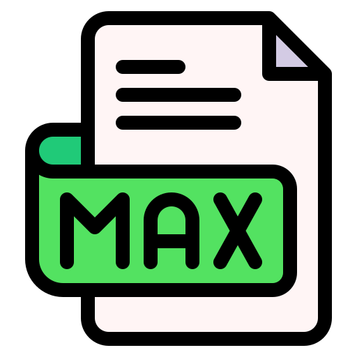 max Generic Outline Color icono