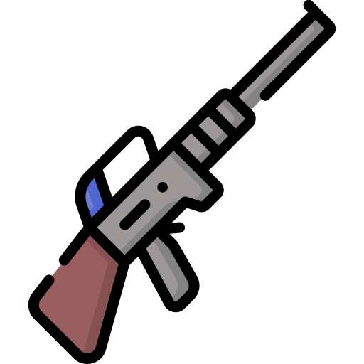 fusil Special Lineal color Icône