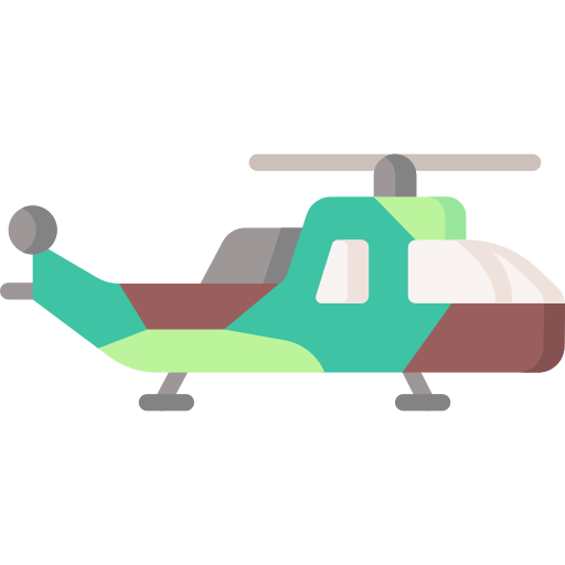 helicóptero Special Flat Ícone