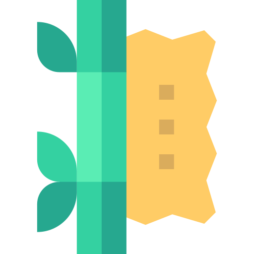 bambus Basic Straight Flat ikona