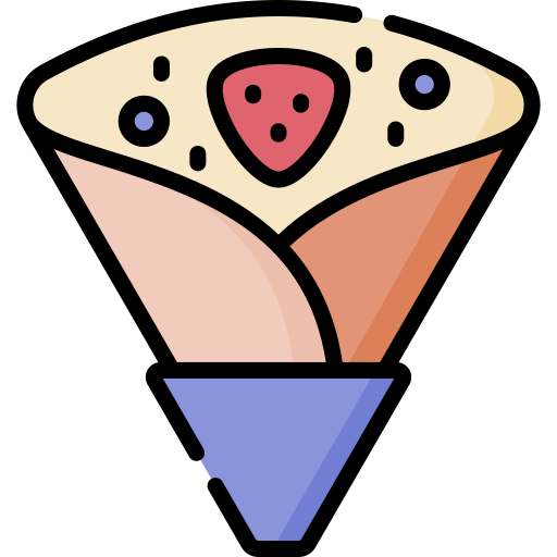Crepes Special Lineal color icon