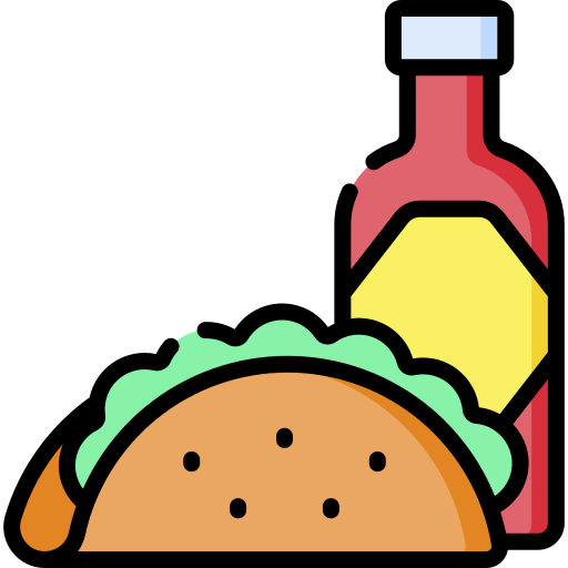 taco Special Lineal color icon