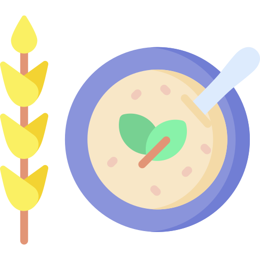 Oatmeal Special Flat icon