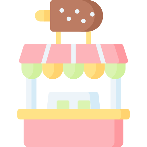 Ice cream Special Flat icon