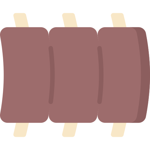 Ribs Special Flat icon