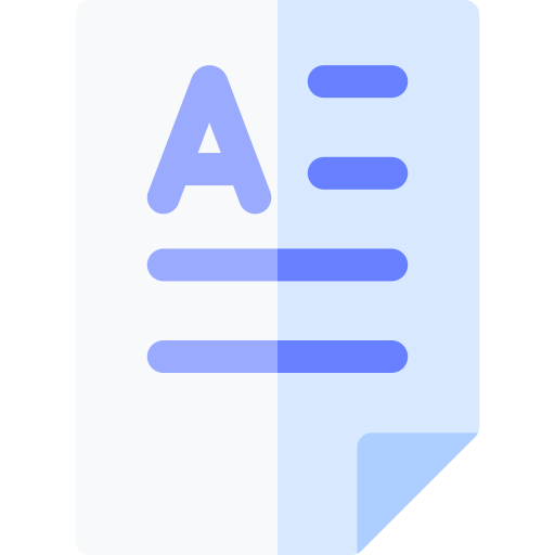letra mayúscula Basic Rounded Flat icono