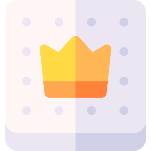King size Basic Rounded Flat icon