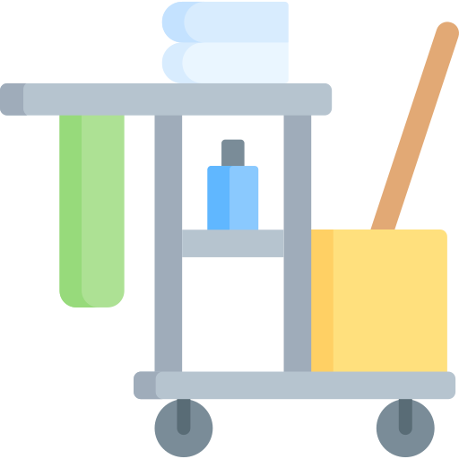 Cleaning cart Special Flat icon